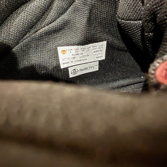 NWOB Timberland 6-Inch Field Boot Burgundy Men's Sz 9 A5W79 Waterproof Casual - Picture 13 of 14